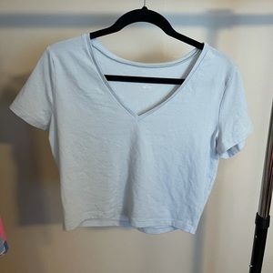 Wild fable V neck cropped tee - women’s XL